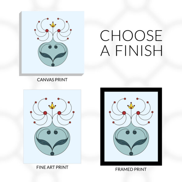Choose a finish for the Trillium art print. Available in Canvas Prints, Fine Art Prints, or Framed Prints.